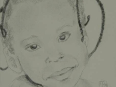 Regarde I mine de plomb