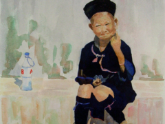 SAPA malicieuse femme H Mong